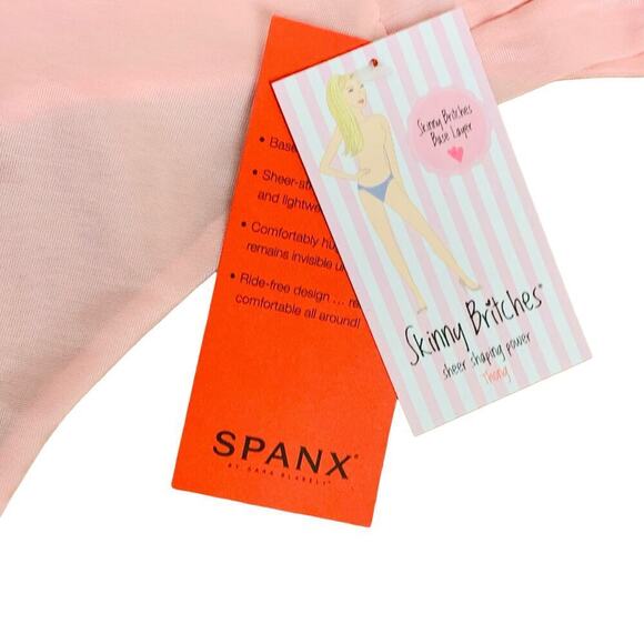 2 NWT SPANX Skinny Britches Panties - Everyday Thong & Hipster in Gloss -Size XL - Picture 11 of 15